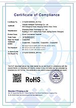 certificate of compliance